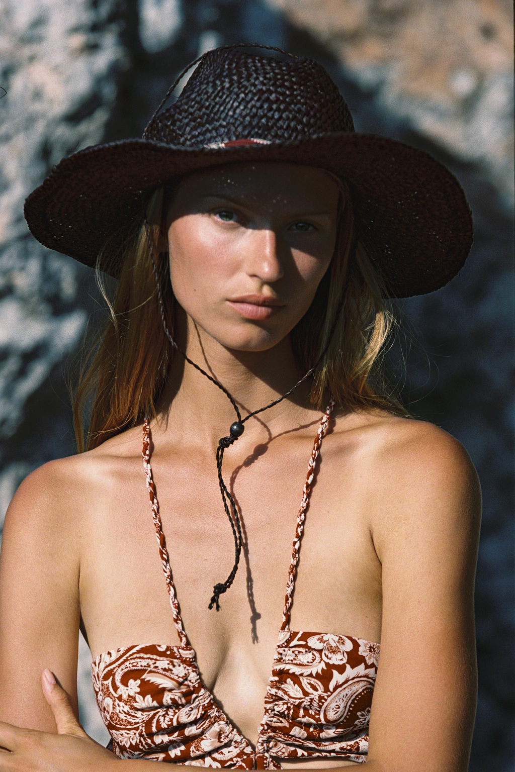 PRINTED MIDI DRESS WITH CUT OUT DETAIL - Zara фото 10