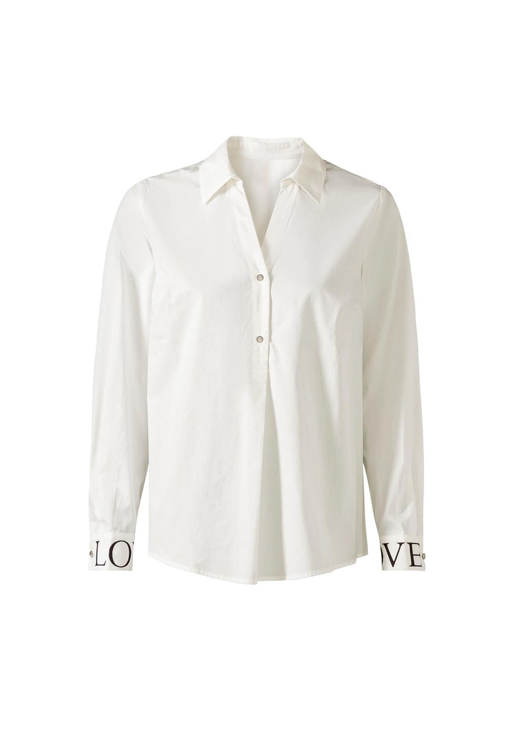 Блузка рубашечного кроя, экрю - Heine фото 2