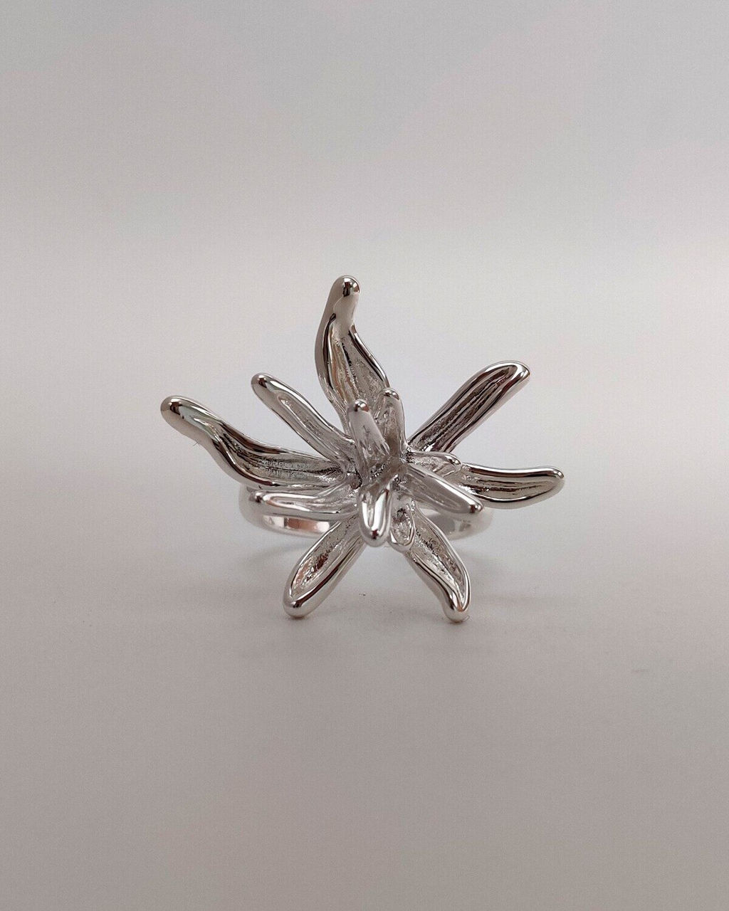 Кольцо с белым серебрением - Vel vett фото 4