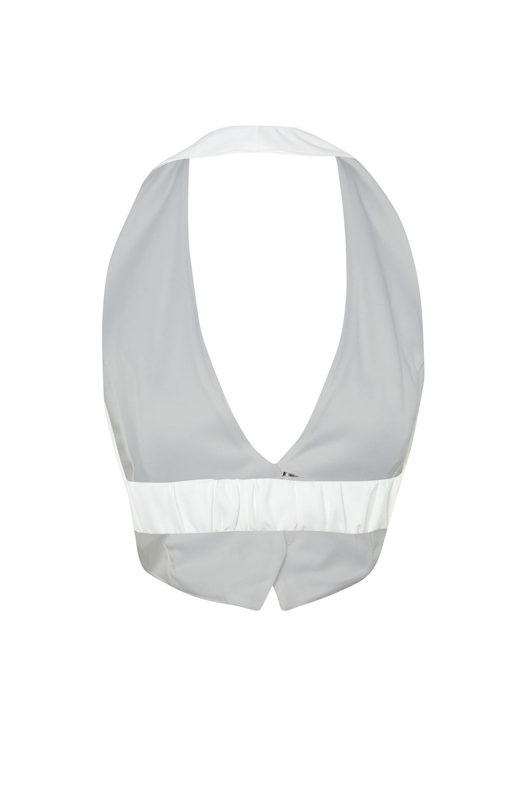 TRENDYOLMILLA Ekru Crop Dokuma Dugun/Nikah Yelek TPRSS23YE00000  фото 9