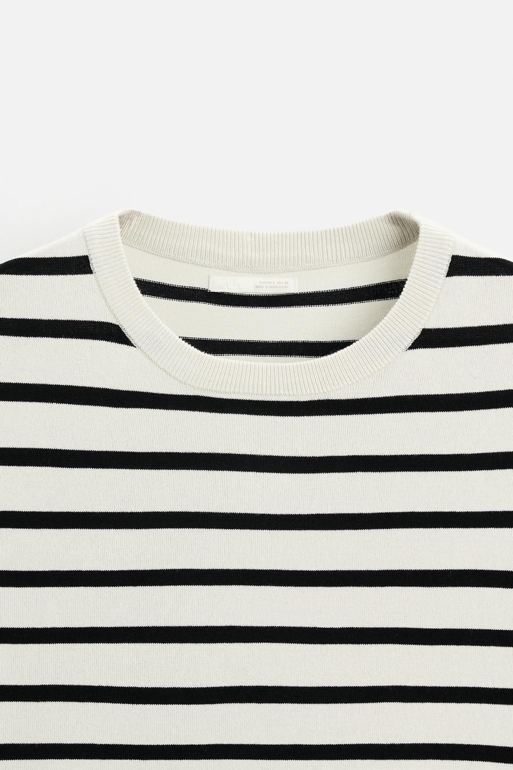 FLOWING KNIT T-SHIRT - Zara фото 16