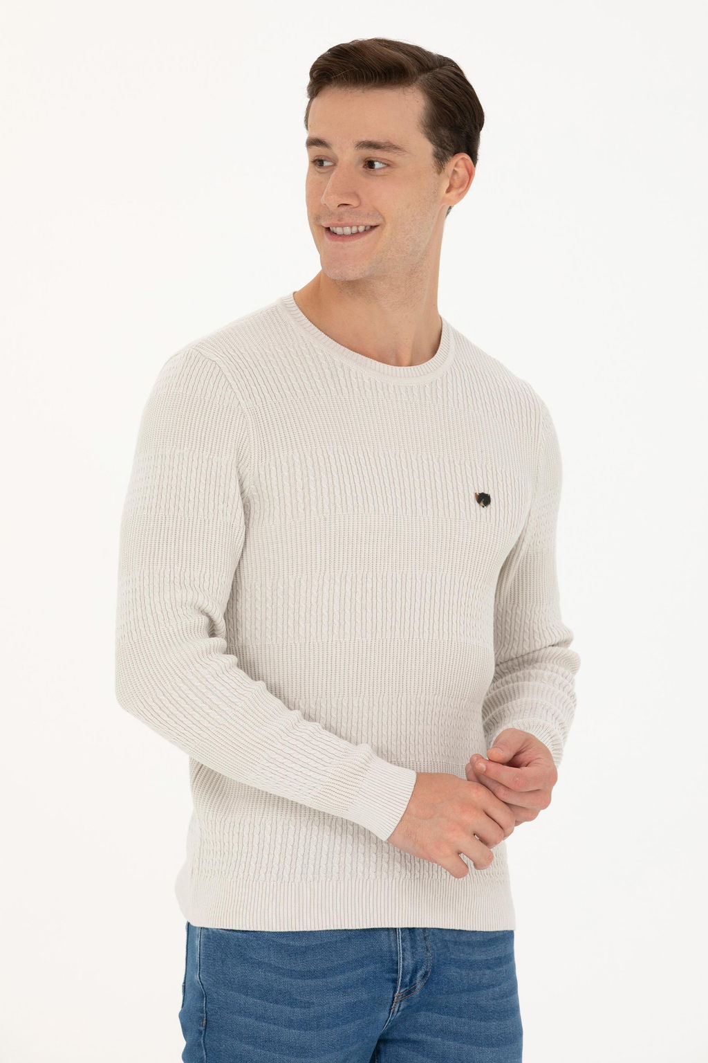 U. S. Polo Assn Мужской свитер с камнем - U.s. polo assn фото 17