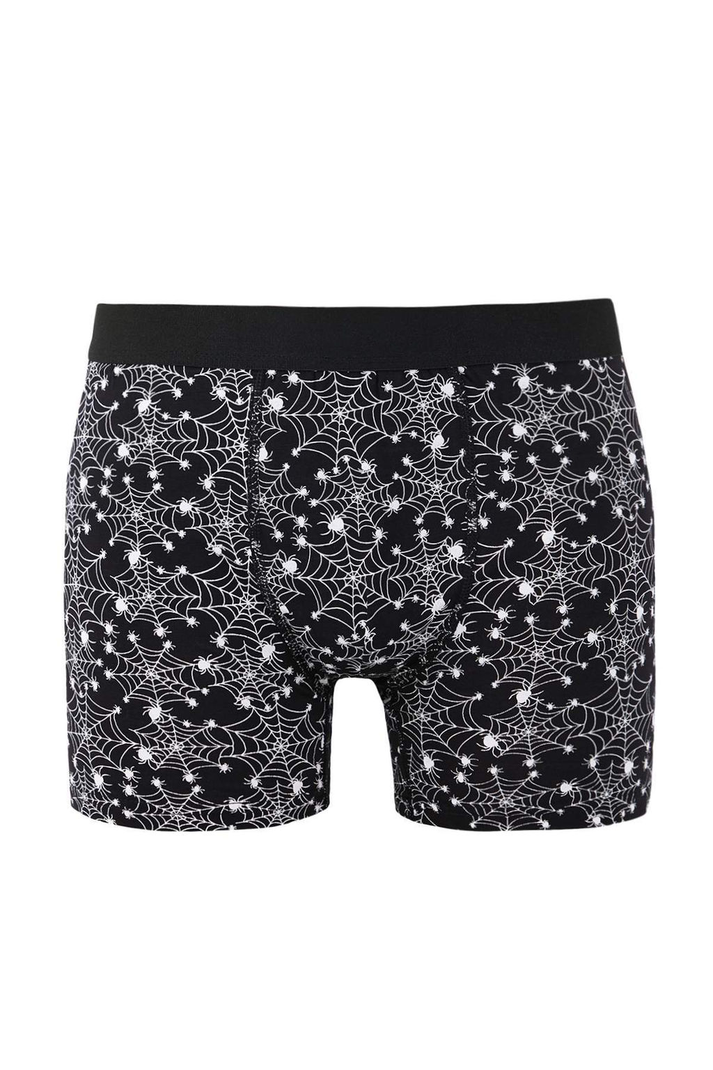 Siyah Desenli Pamuklu Likral? 3lu Boxer TMNAW26BX00000 - Trendyolmilla фото 6