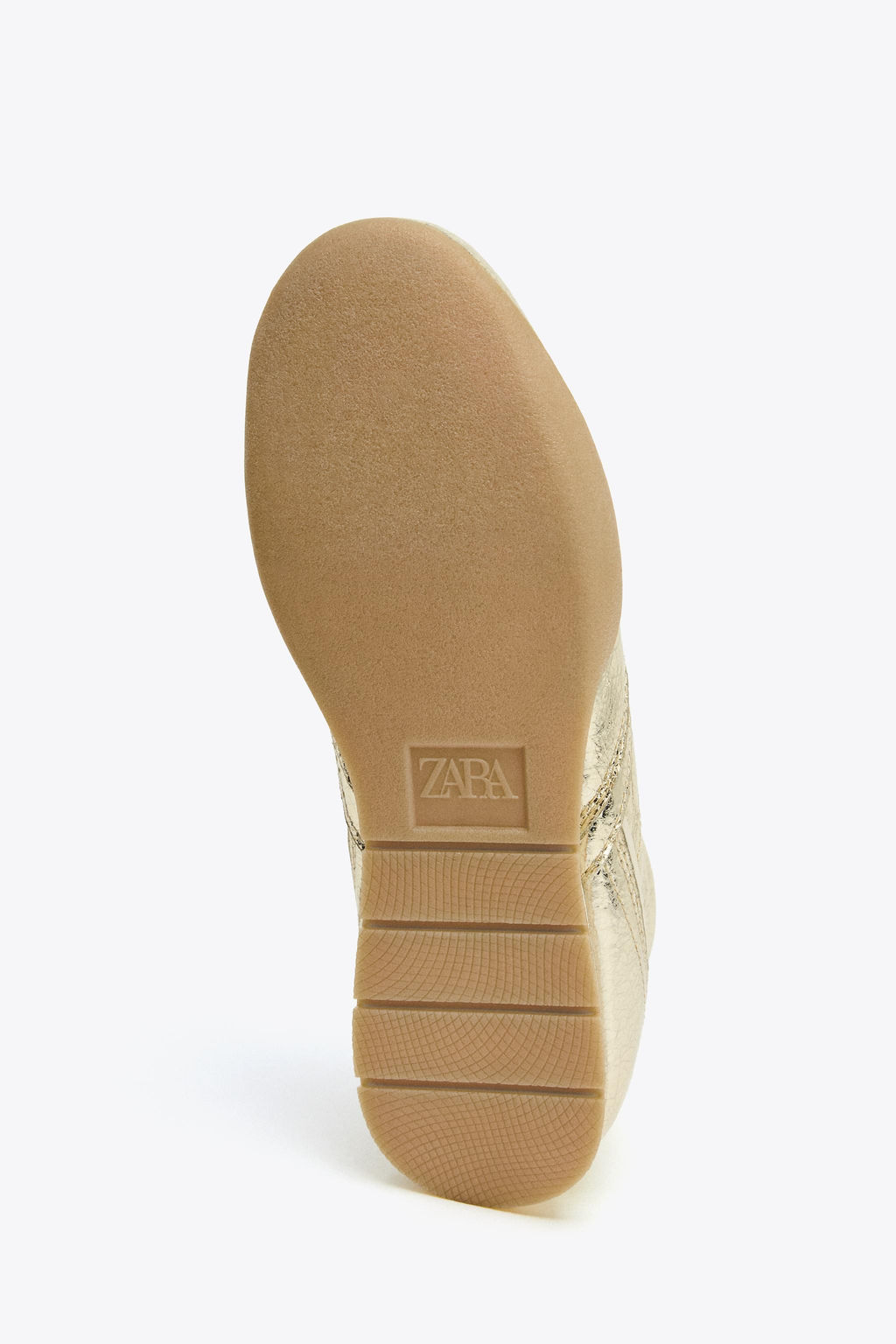 METALLIC-EFFECT HIGH-TOP TRAINERS - Zara фото 6