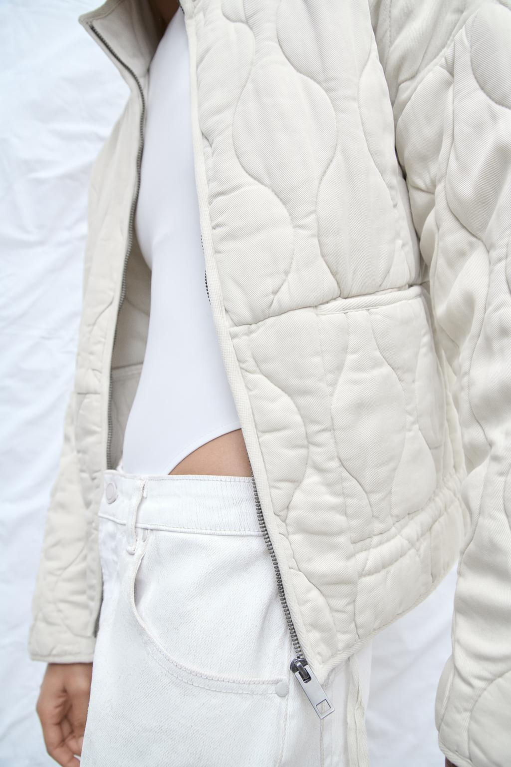PADDED JACKET ZW COLLECTION - Zara фото 4