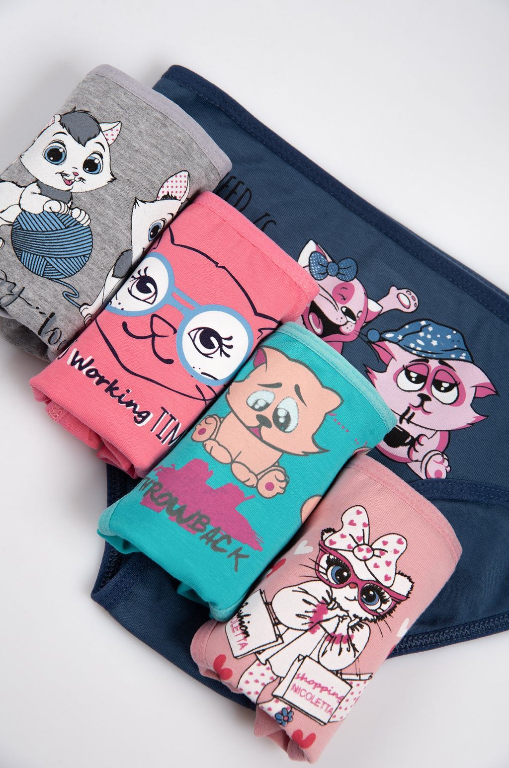 Трусы для девочки 5шт. Happy Fox  фото 4