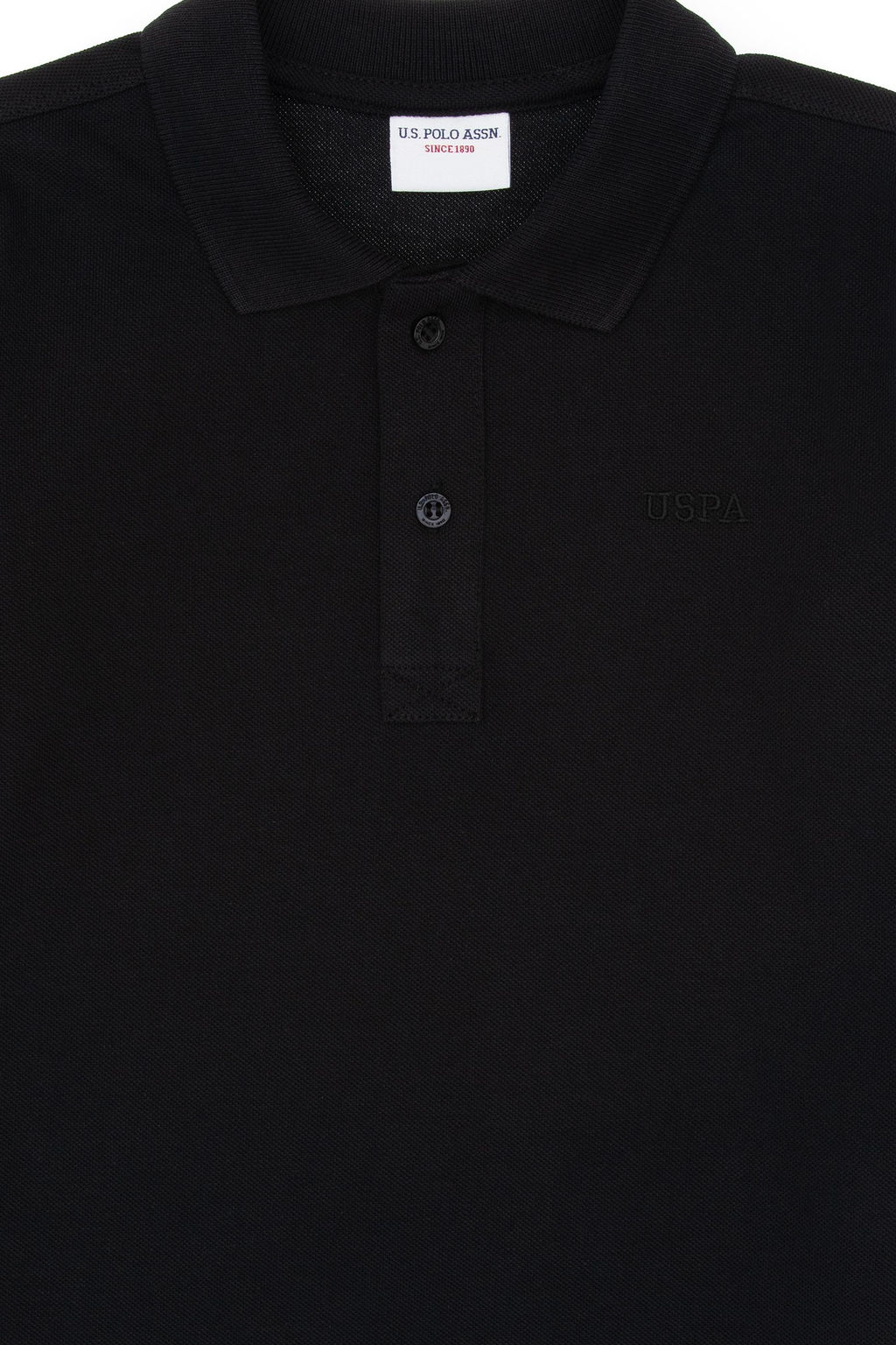Erkek _ocuk Siyah Basic Polo Yaka Sweatshirt Sepette S_rpriz _ndirim - U.s. polo assn фото 3