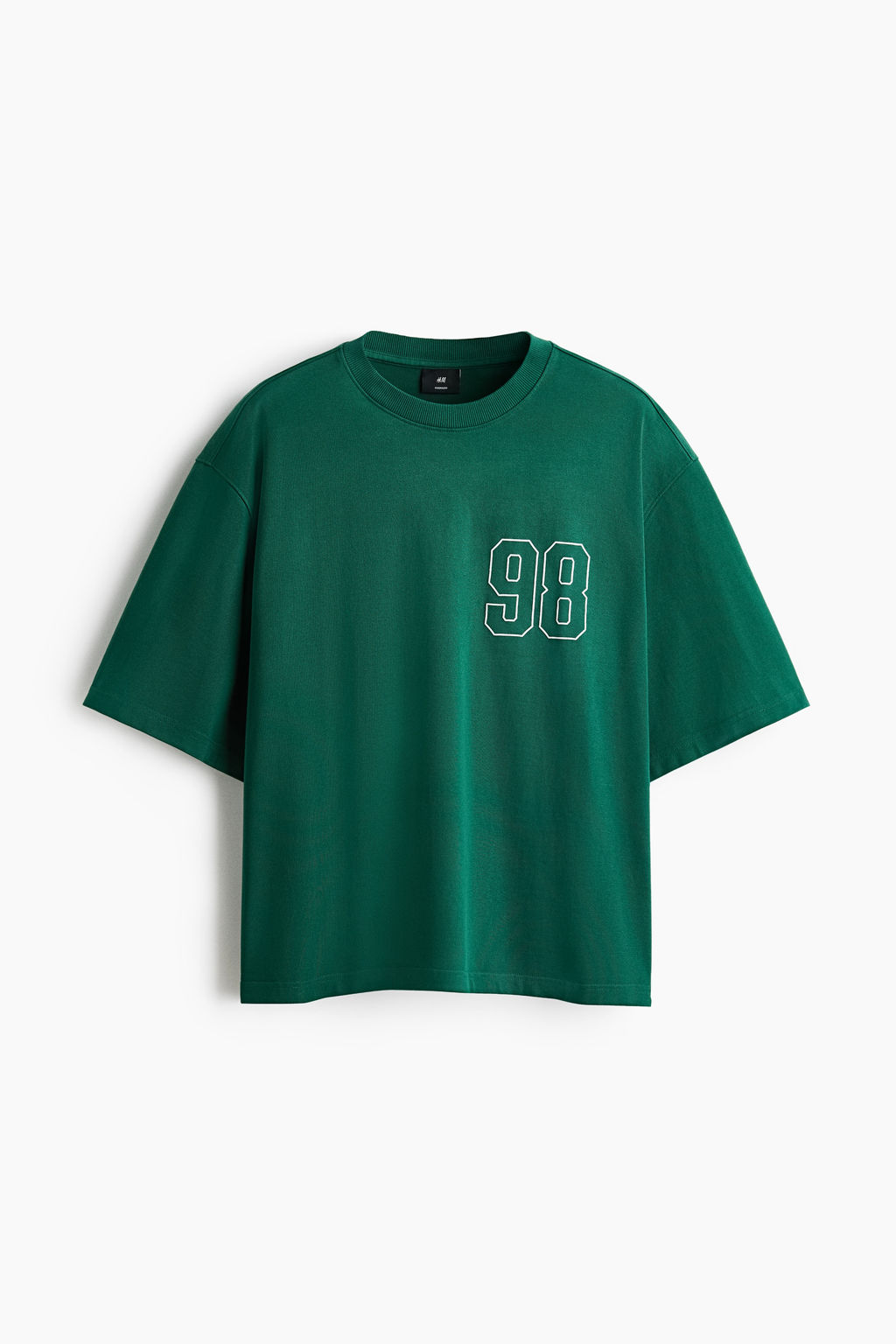 Camiseta estampada Oversized Fit - H&m фото 3
