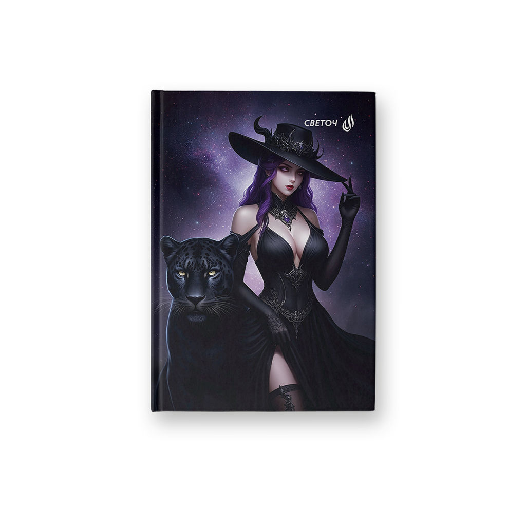 Светоч Бизнес-блокнот, глянцевая ламинация, ББ244 A6 64 л. 4 шт. клетка Ты просто супер! 01659