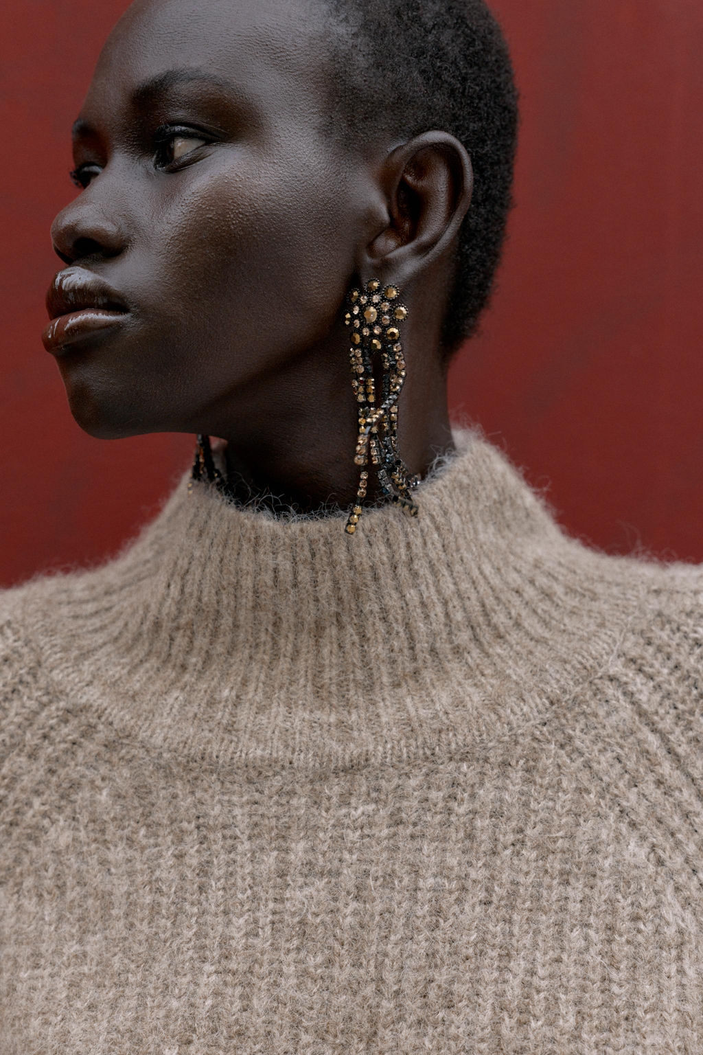 WIDE SLEEVE KNIT JUMPER - Zara фото 3