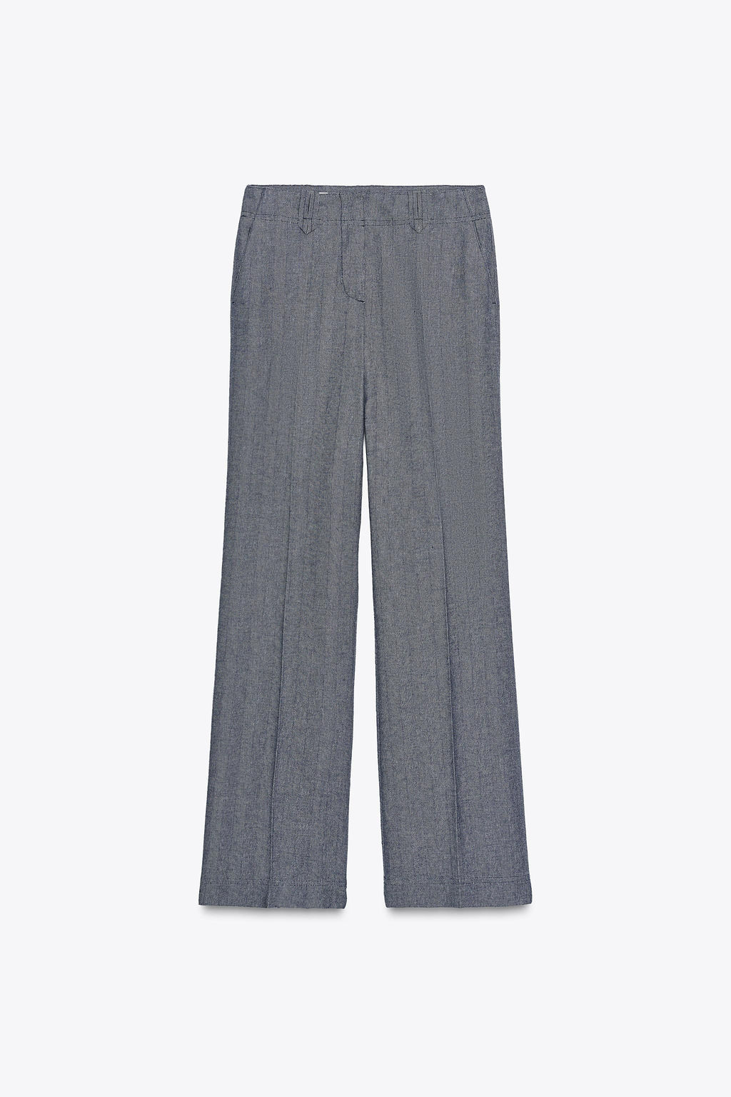 STITCHED DETAIL TROUSERS WITH BELT LOOPS - Zara фото 7