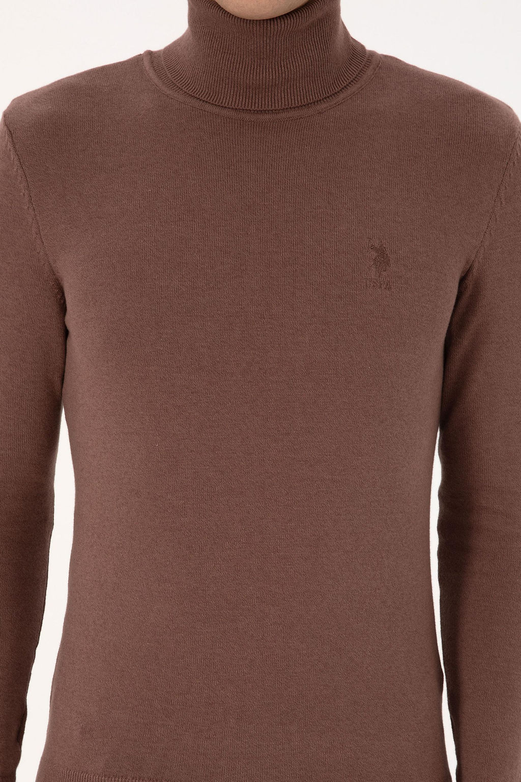 Erkek Vizon Melanj Basic Kazak - U.s. polo assn фото 6