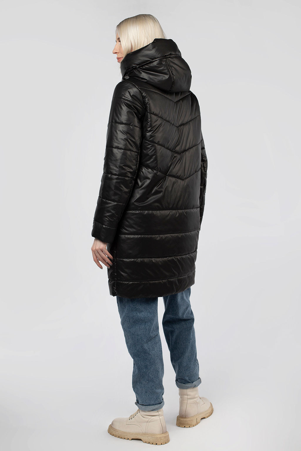 Куртка женская демисезонная (синтепон 200) 04-2925 - El podio фото 3