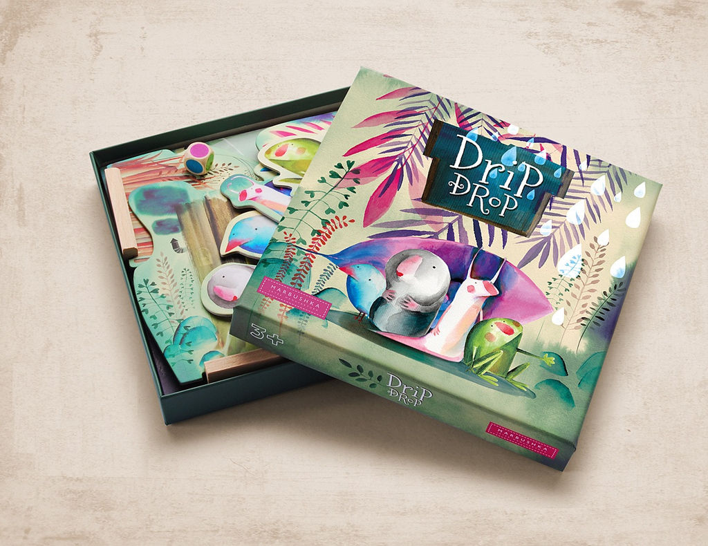 Marbushka. Наст. игра "Drip Drop" (Кап-кап)