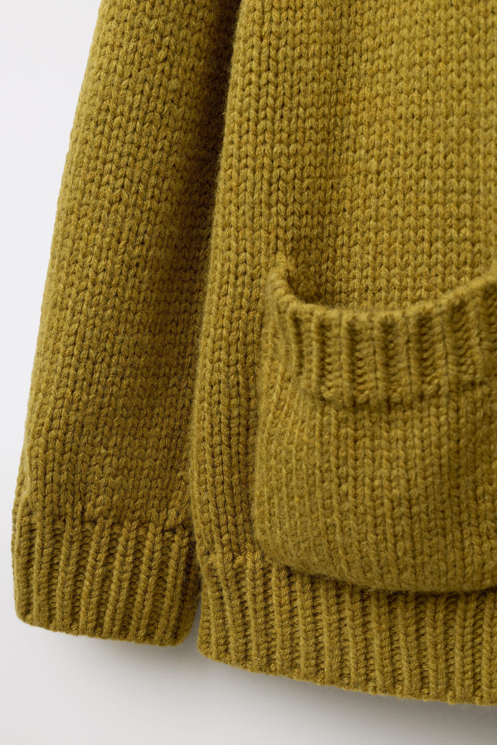LIMITED EDITION WOOL BLEND KNIT CARDIGAN - Zara фото 10