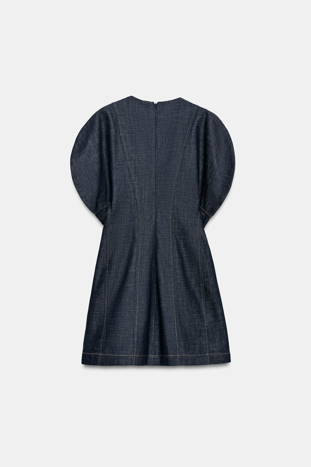 VESTIDO DENIM ZW COLLECTION / Azul - Zara фото 7