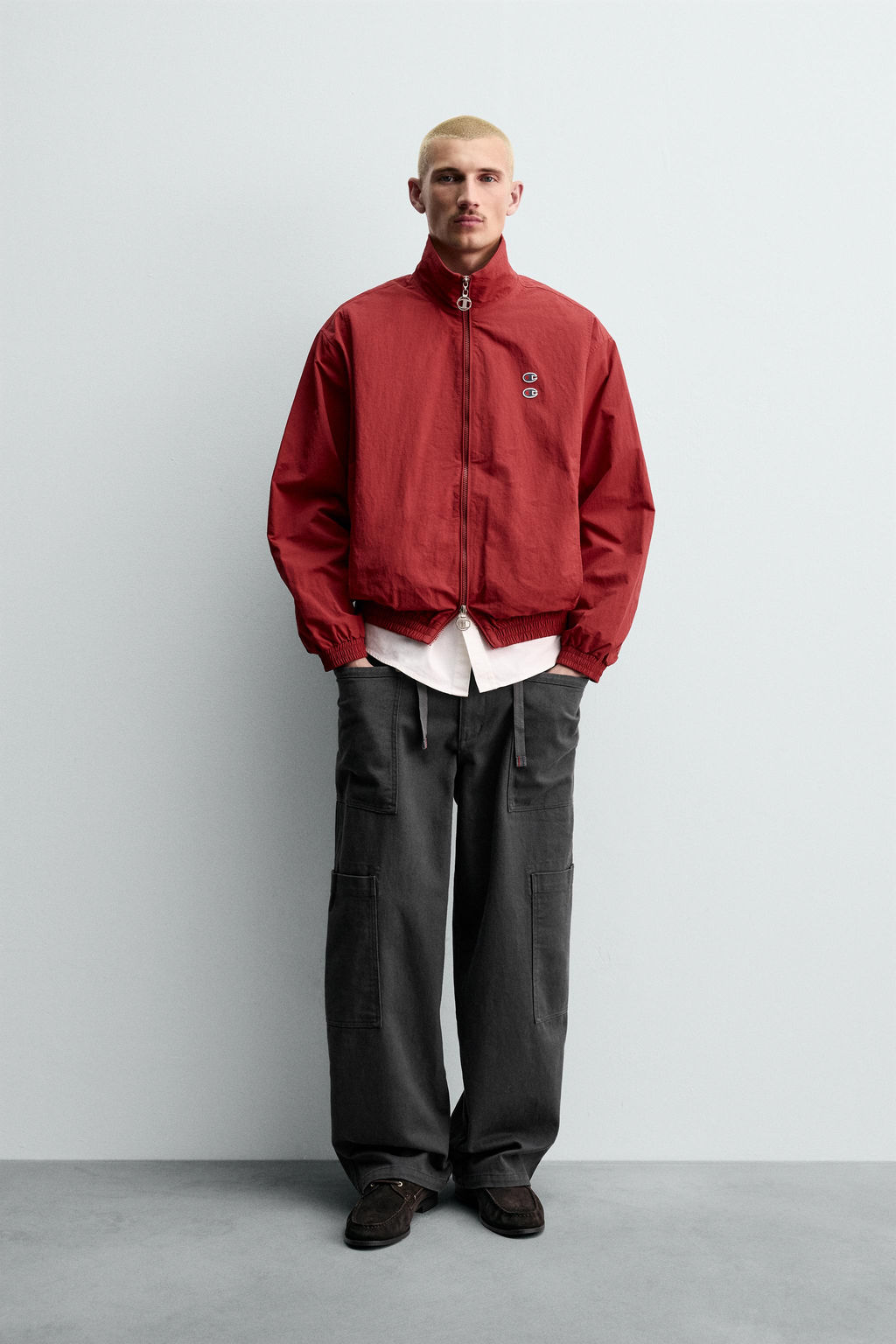 CHAMPION ® X ZARA DRAWSTRING CARGO TROUSERS