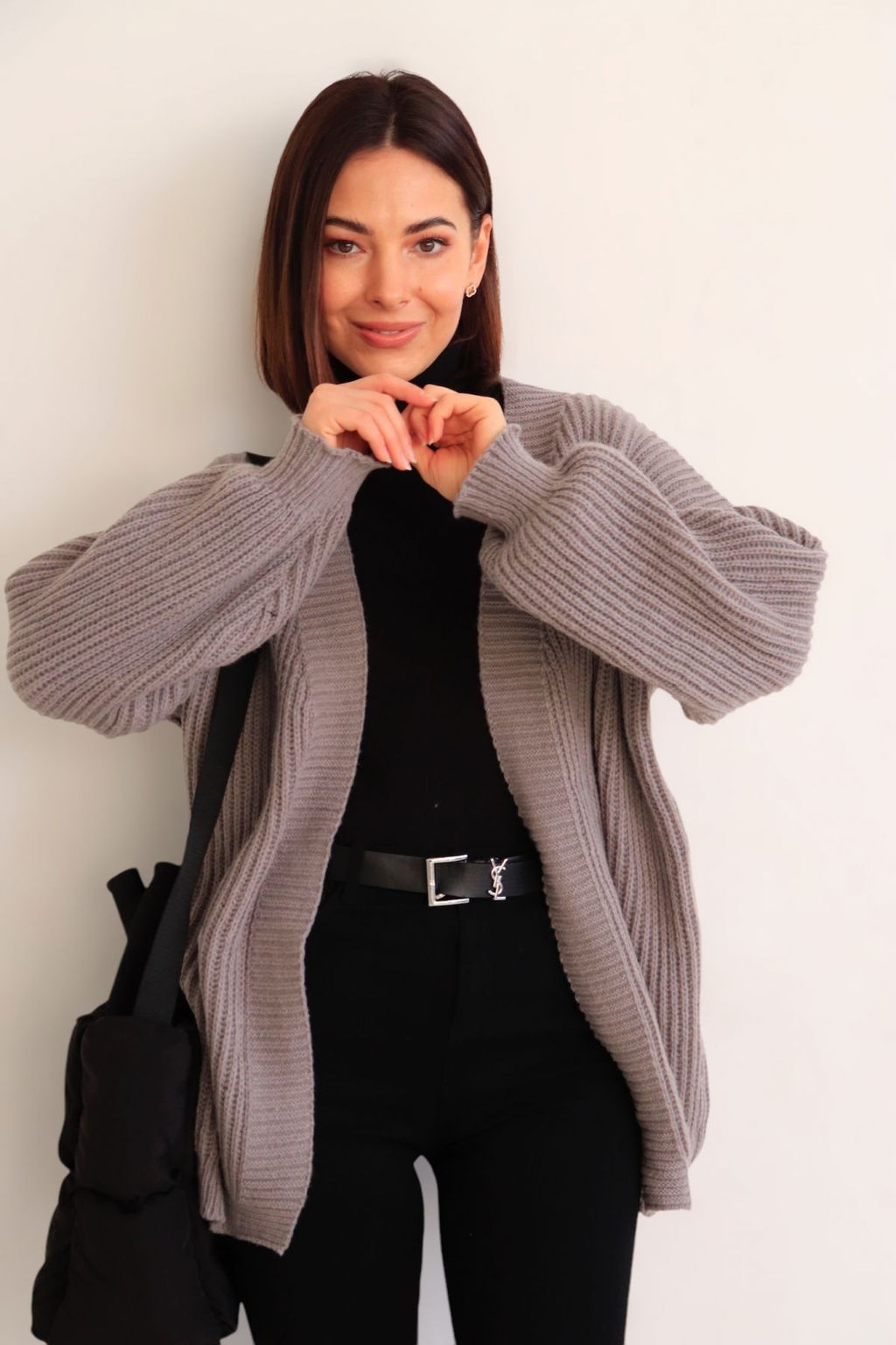 Martichelli Кардиган серый  фото 11