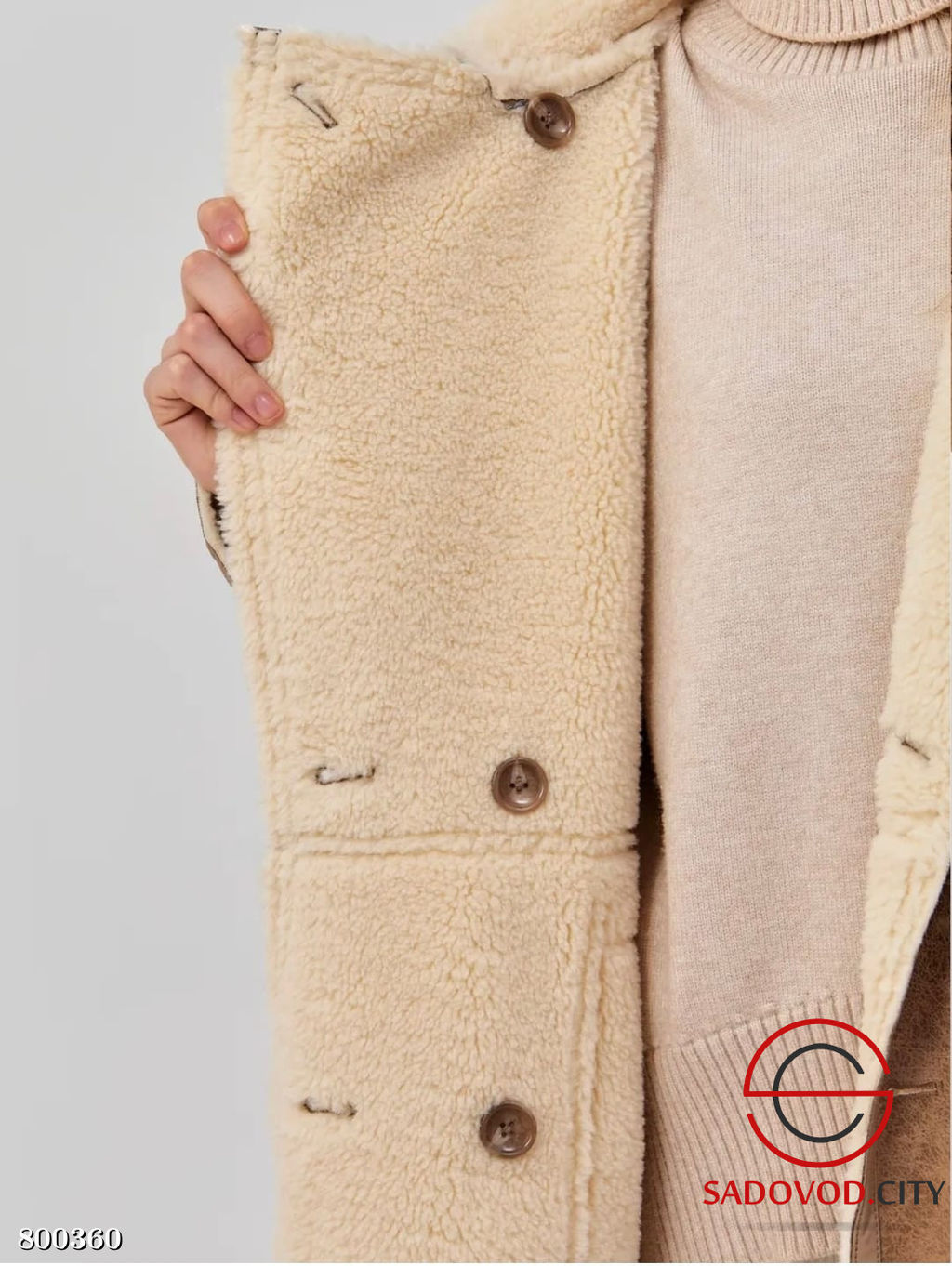 Дублёнка женская двухсторонняя - Bruno фото 4