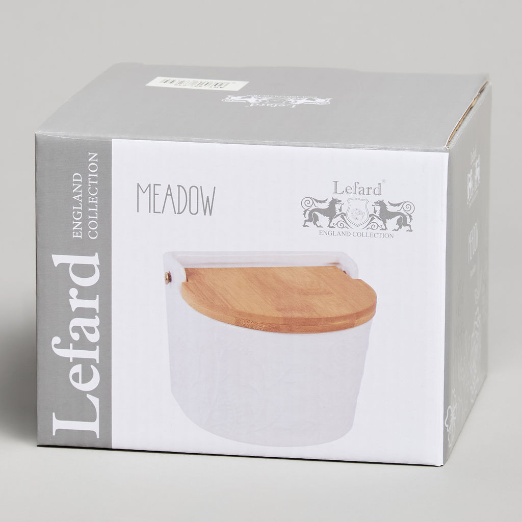 БАНКА ДЛЯ СОЛИ С ДЕР.КРЫШКОЙ LEFARD MEADOW 11,5*11*9,5 СМ 450 МЛ фото 7