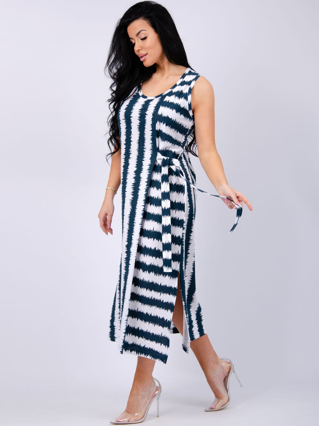 Сарафан "Бали" изумруд, трикотаж