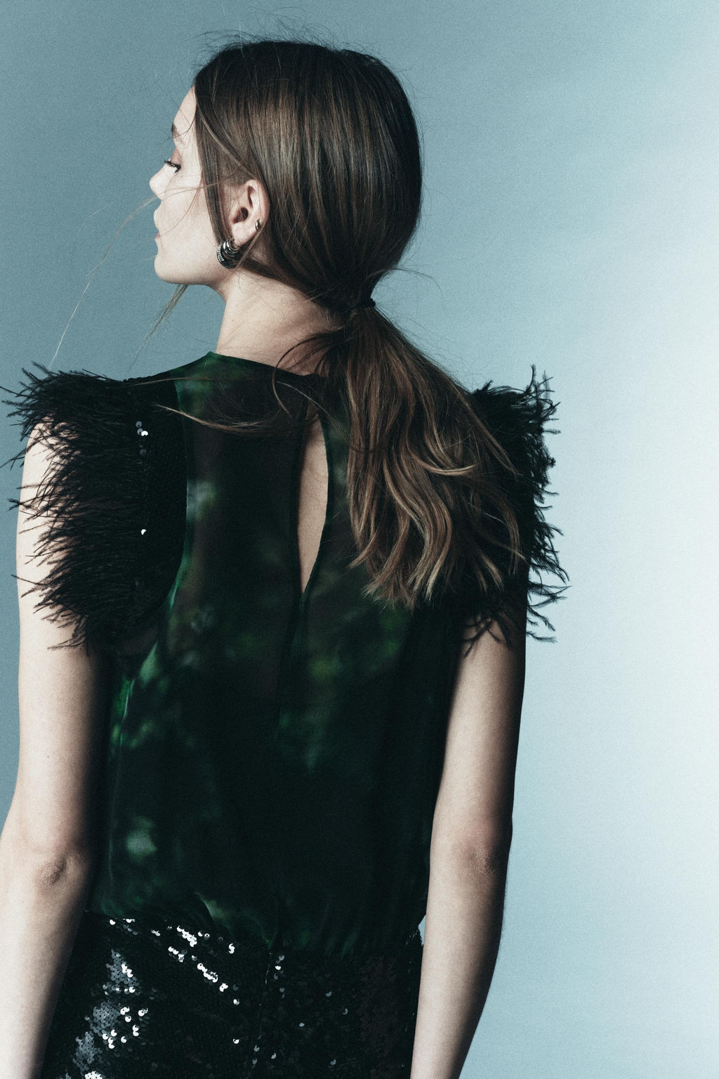 LIMITED EDITION COMBINED PRINTED DRESS - Zara фото 5