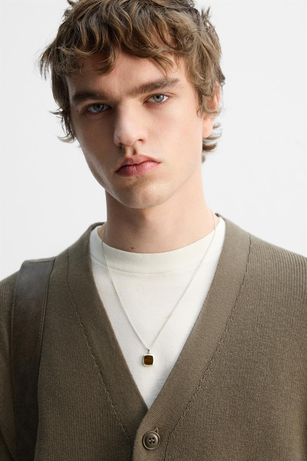 COTTON BLEND CARDIGAN - Zara фото 6