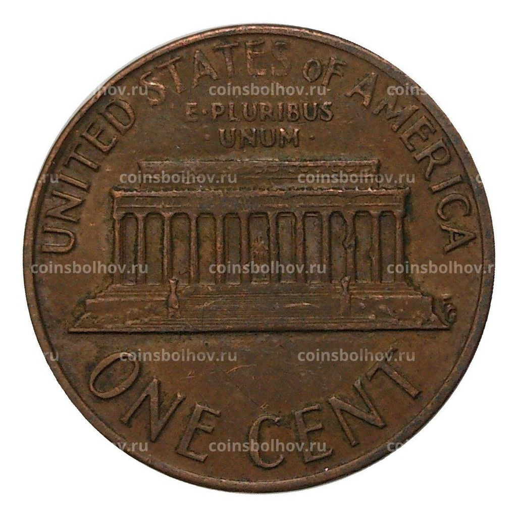 Монета 1 цент 1973 года
