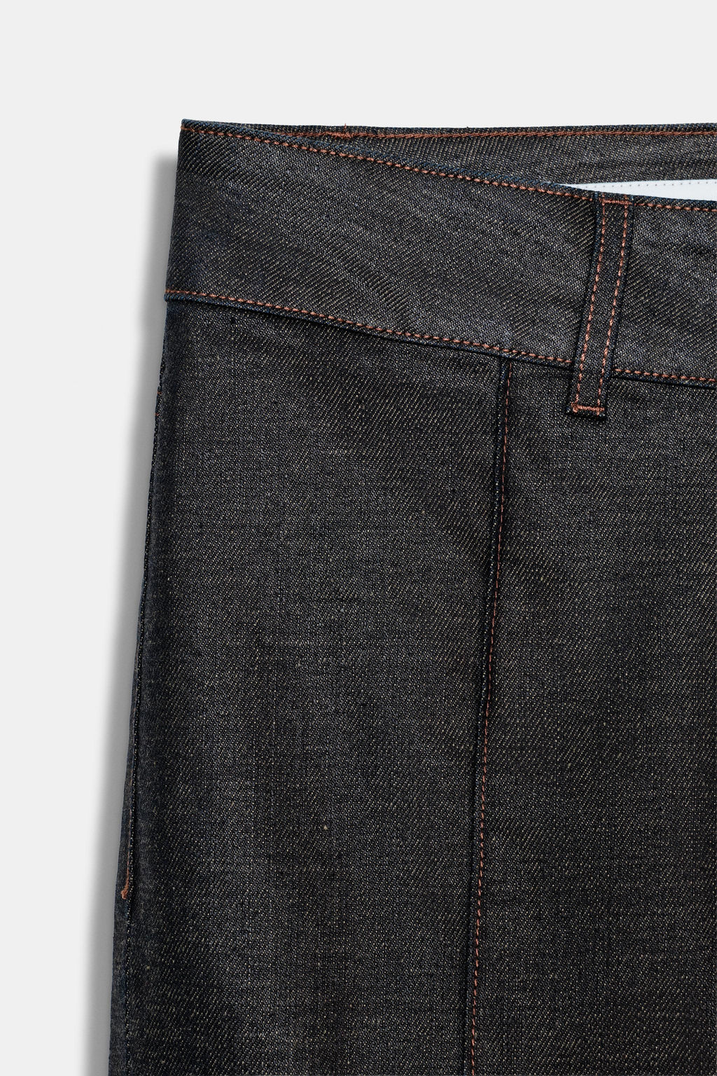 TRF WAXED LOW-RISE JEANS - Zara фото 18