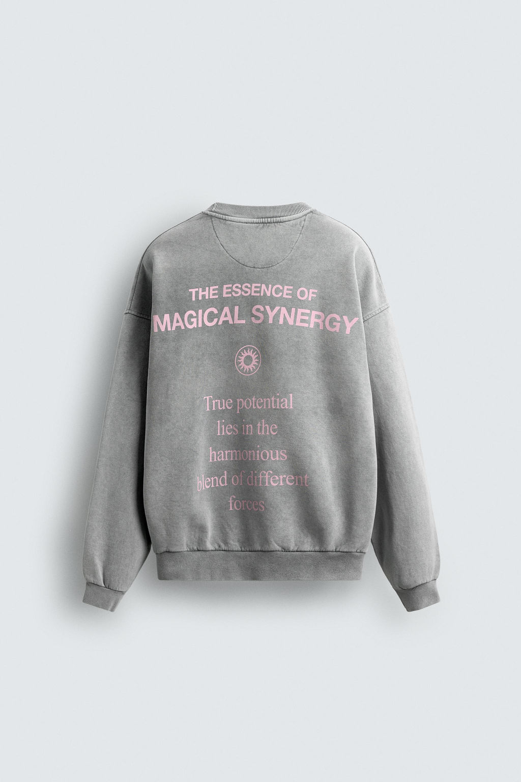 COMBINED PRINT SWEATSHIRT