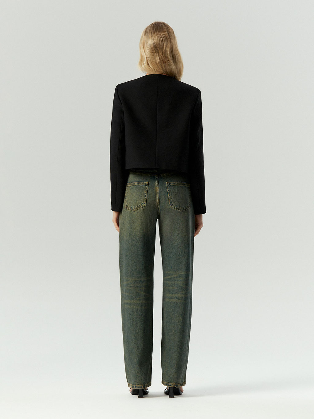 ЕМКА / Укороченный жакет с круглым вырезом - Emka фото 5