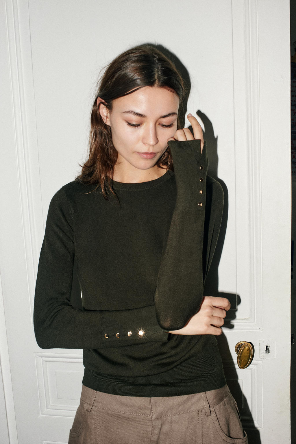 BASIC PLAIN KNIT JUMPER - Zara фото 8