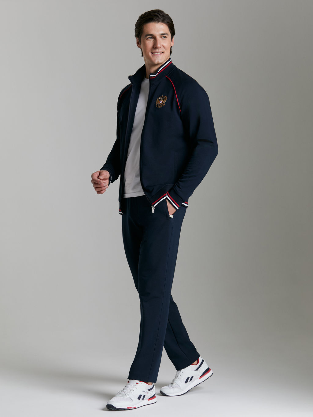 Спортивный костюм мужской RUSSIA 11M-RR-1488 - Addic фото 2