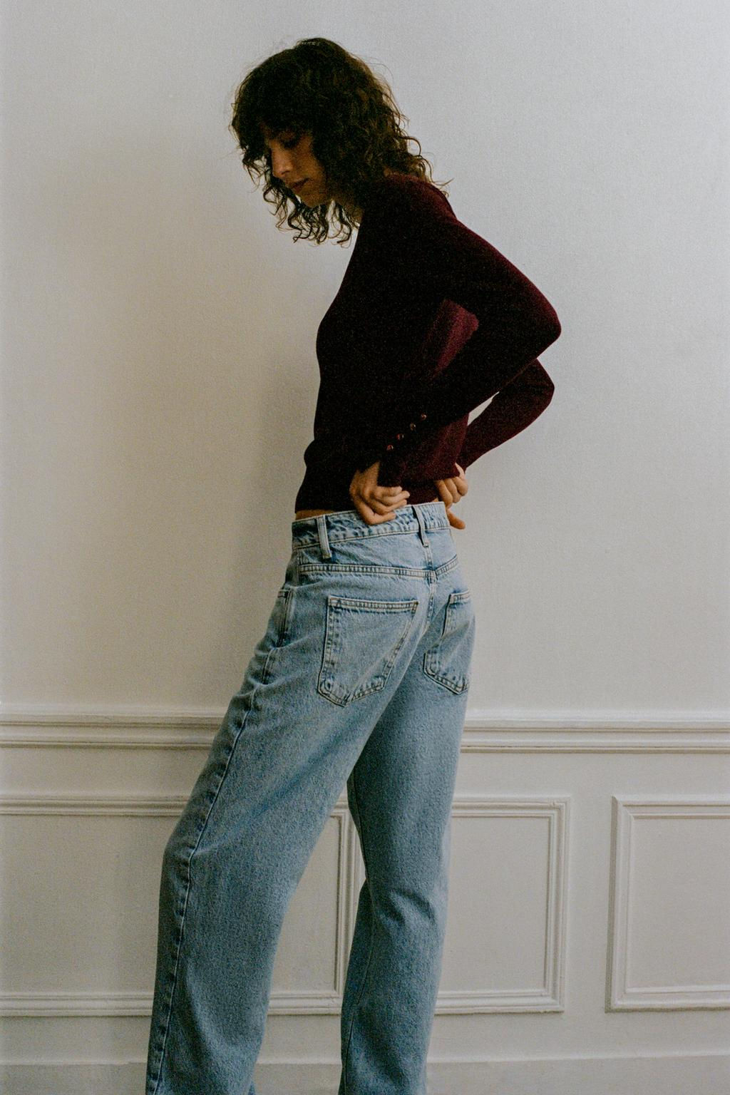 BASIC PLAIN KNIT SWEATER - Zara фото 24