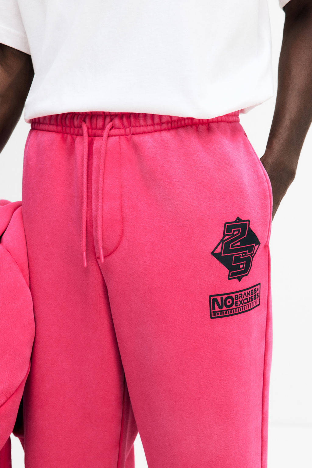 Pantal?n de ch?ndal con estampado Relaxed Fit - H&m фото 4