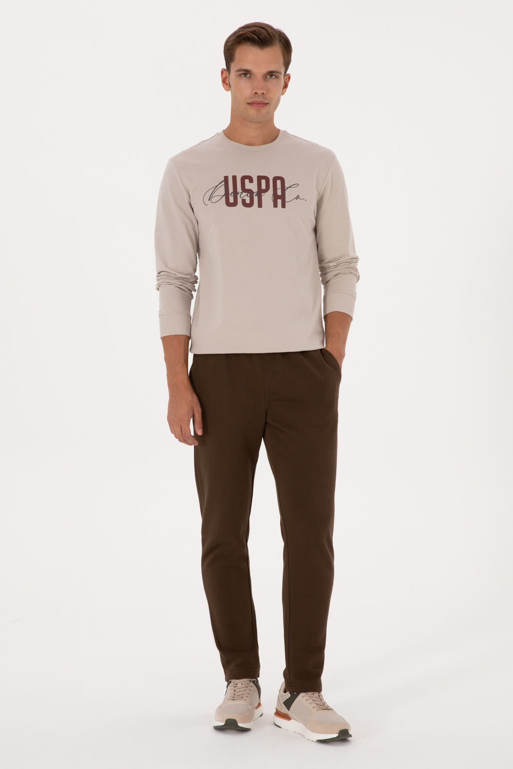 Erkek Kahverengi E_ofman Alt_ Sepette S_rpriz _ndirim - U.s. polo assn фото 7