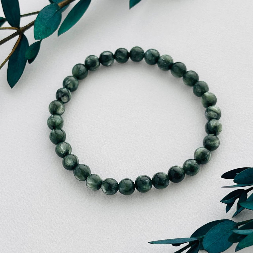 Браслет из Серафинита 18 см