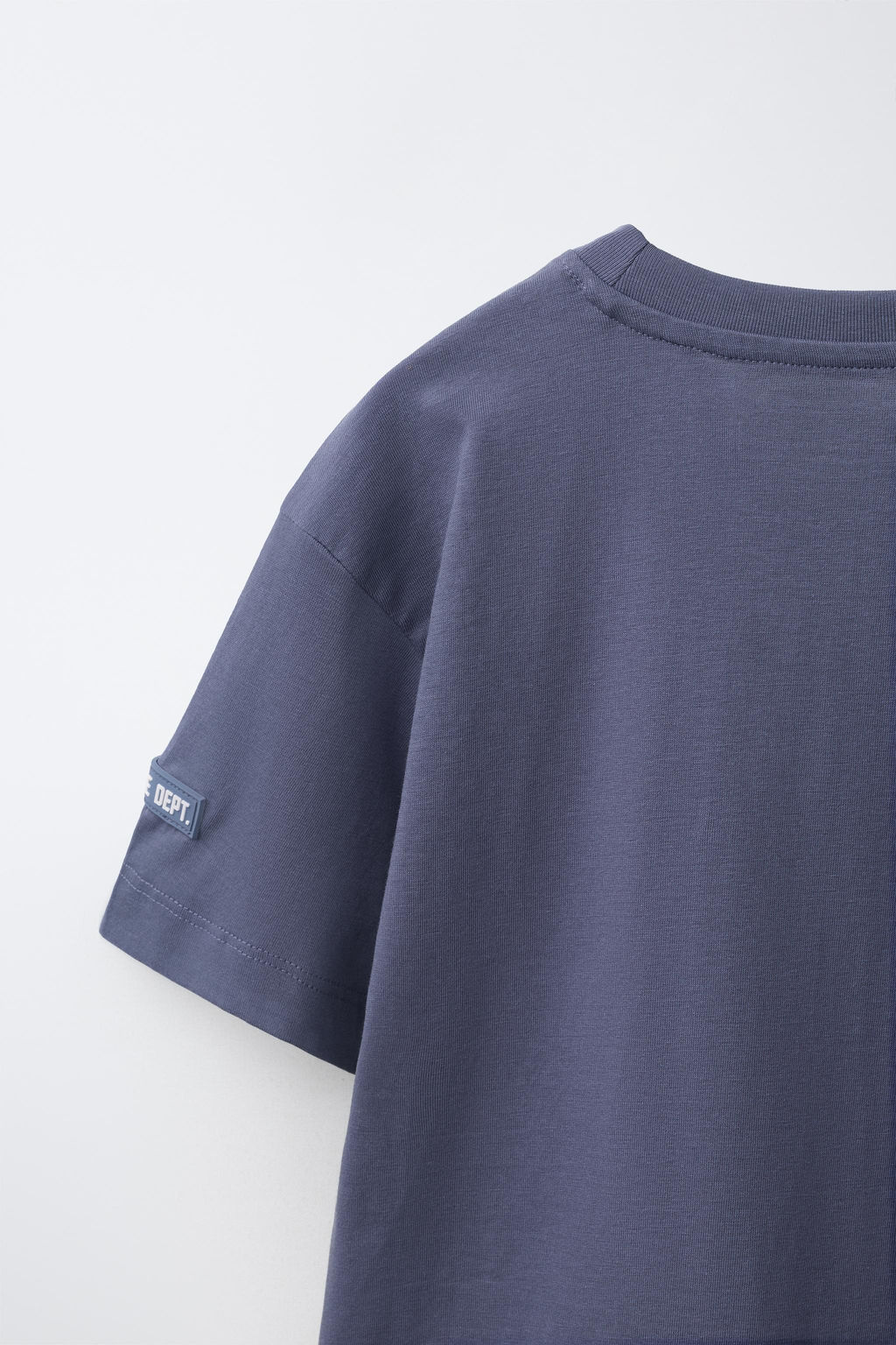 CAMISETA ESTAMPADO N?MERO / Azul / Gris