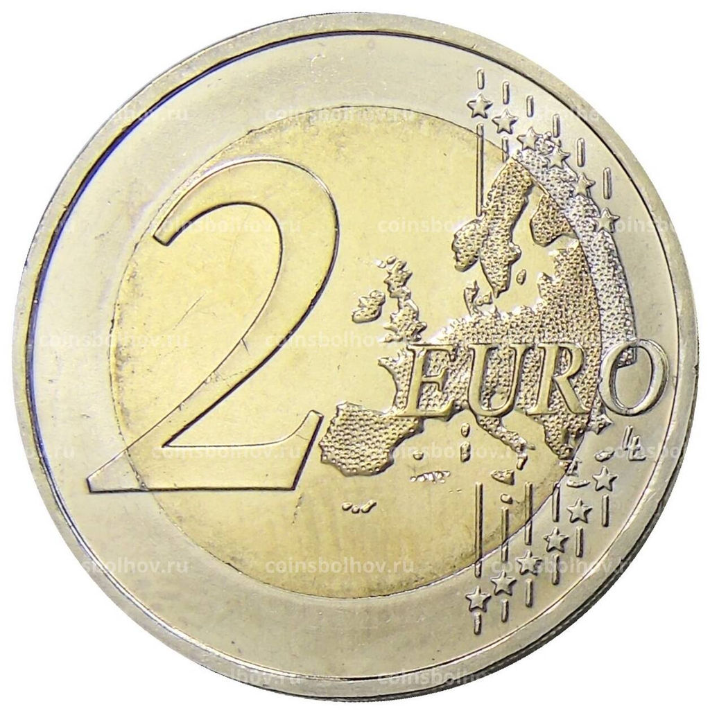 Монета 2 евро 2009 года J Германия Федеральные земли Германии  Церковь Людвига в Саарбрюккен, Саар