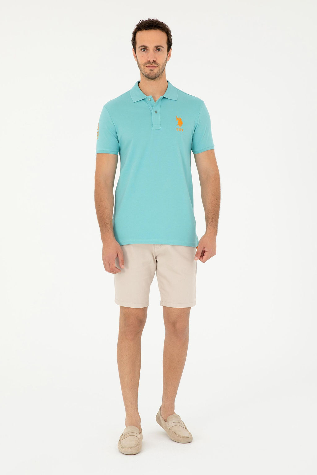 U. S. Polo Assn / Мужские шорты из каменной ткани - U.s. polo assn фото 3