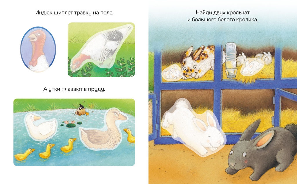 Домашние животные (с наклейками). Демуано К. - Махаон фото 3