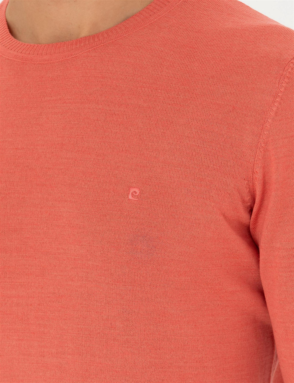 Somon Slim Fit Bisiklet Yaka Y_n Kar___ml_ Basic Triko Kazak - Pierre cardin фото 7