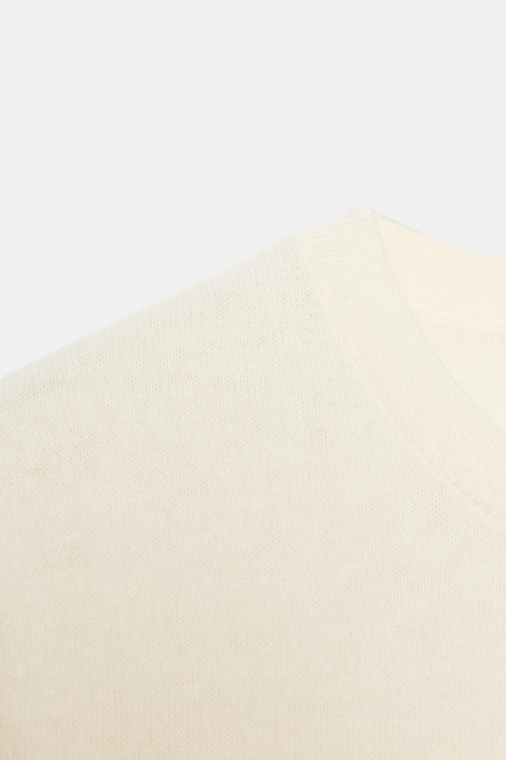 JERSEY 100% LANA MANGA CORTA / Crudo - Zara фото 7