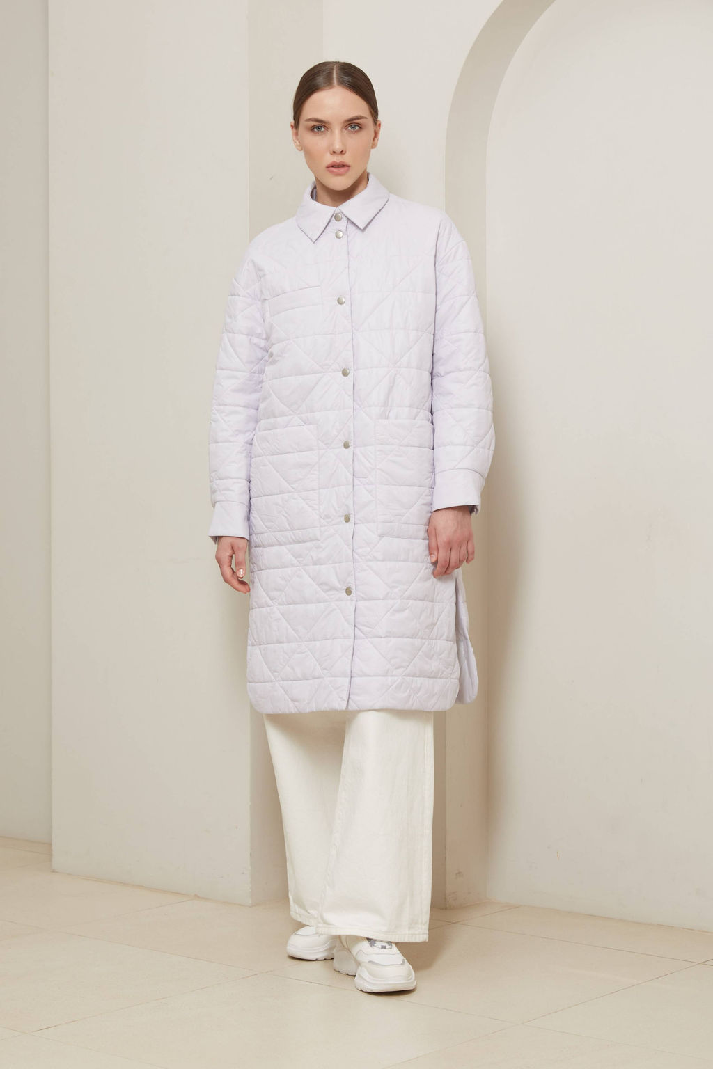 Пальто женское арт. 294S - Ultramarine фото 3