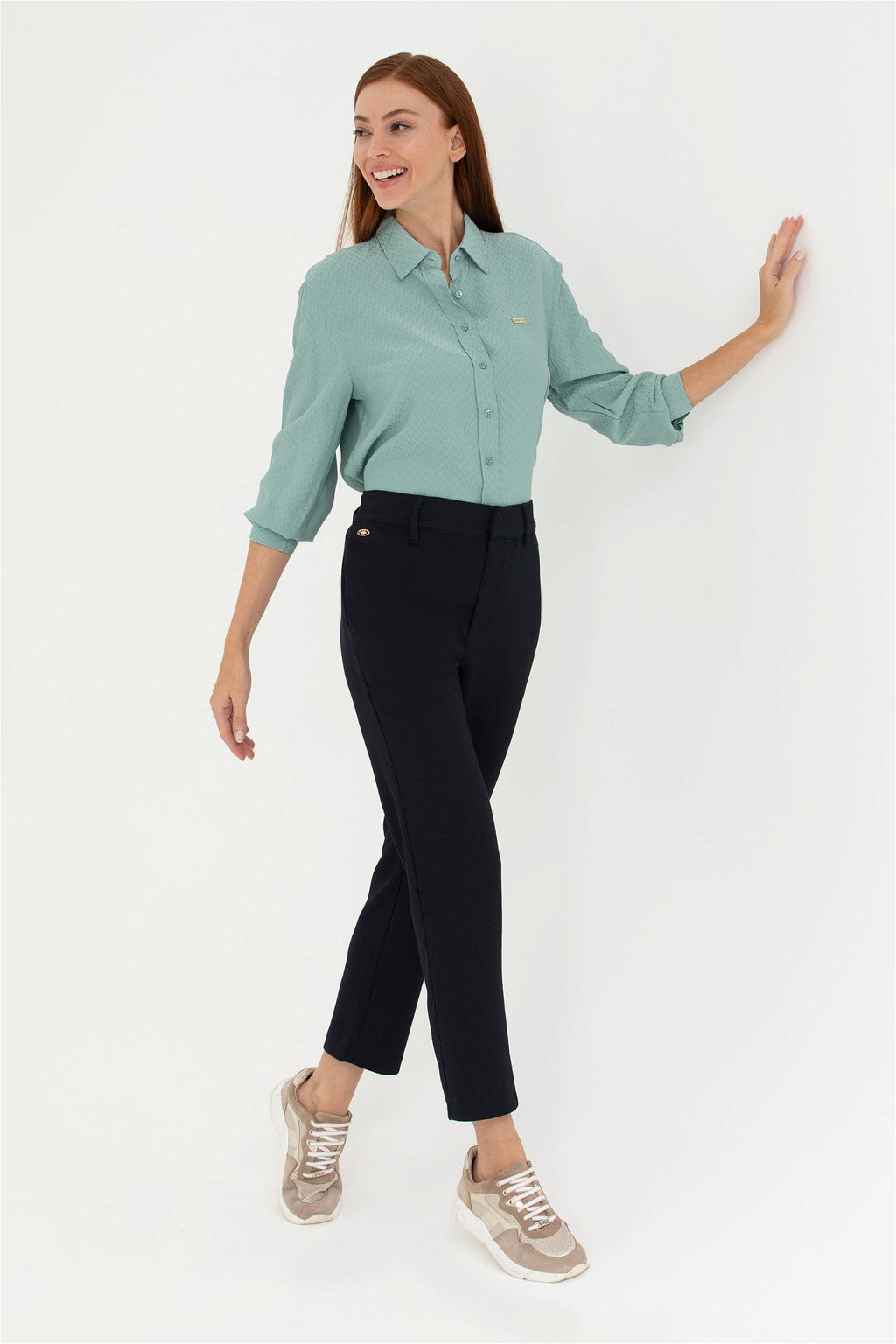 U. S. Polo Assn Женские темно-синие брюки - U.s. polo assn фото 10