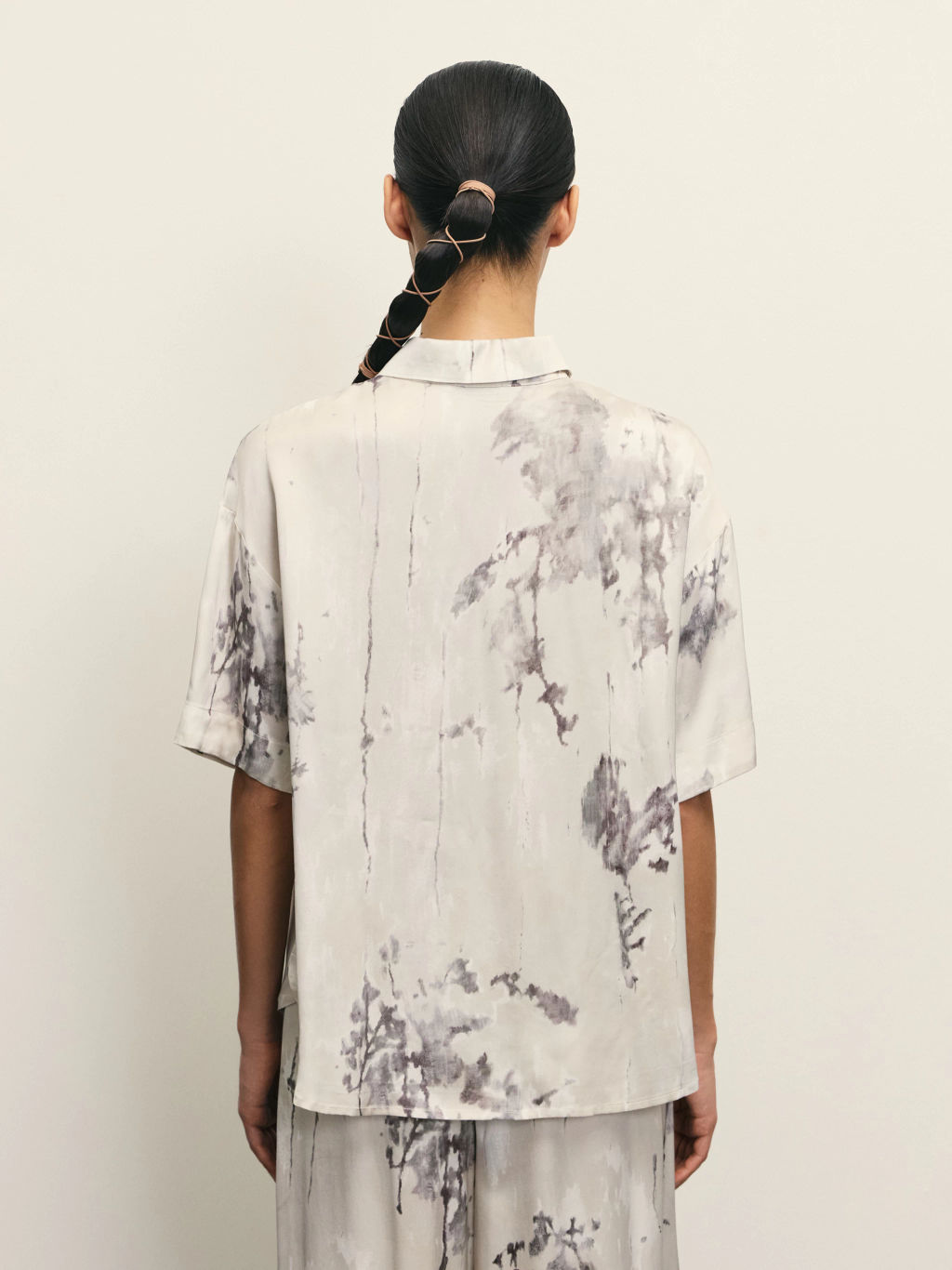 Блузка из вискозы с цветочным принтом / Zarina  фото 5