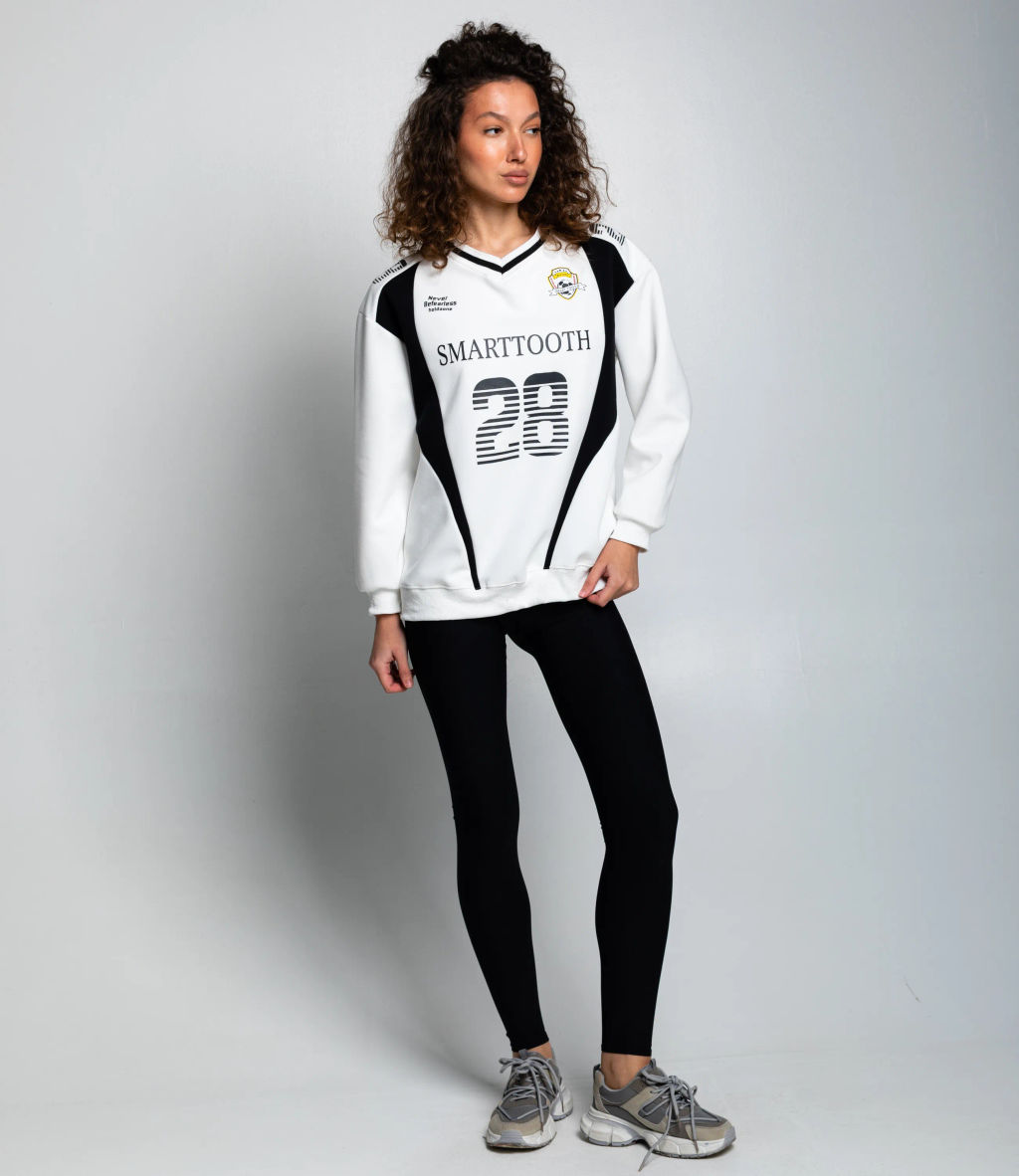 Свитшот #КТ028 (3), белый