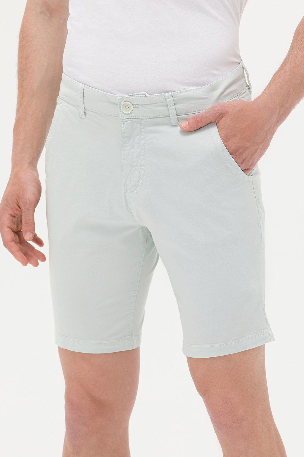 U. S. Polo Assn Мужские тканые шорты цвета морской волны - U.s. polo assn фото 6