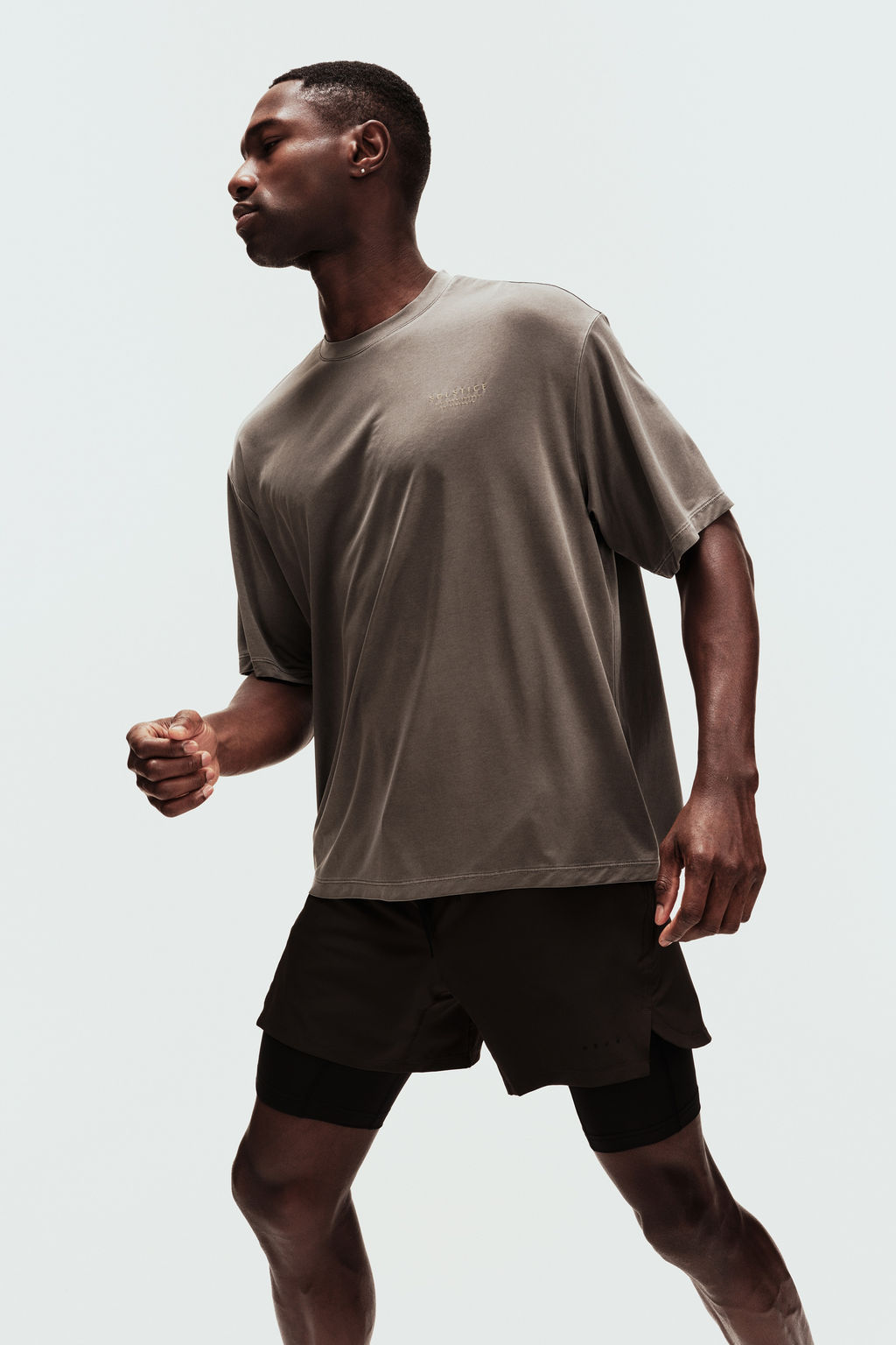 Camiseta de deporte boxy con DryMove Loose Fit - H&m фото 8