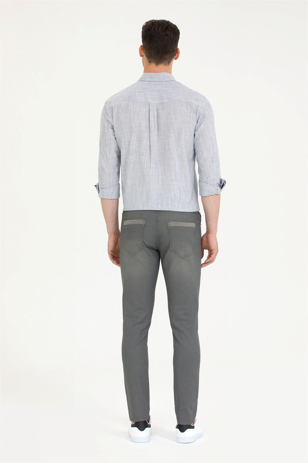 U. S. Polo Assn / Мужские серые джинсовые брюки - U.s. polo assn фото 11